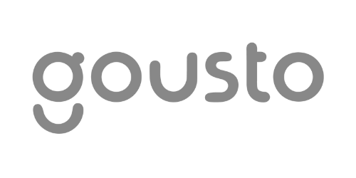 Gousto - 500x250 - B&W - Logo