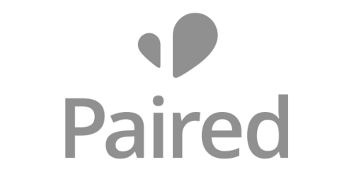 Paired - 500x250 - B&W - Logo